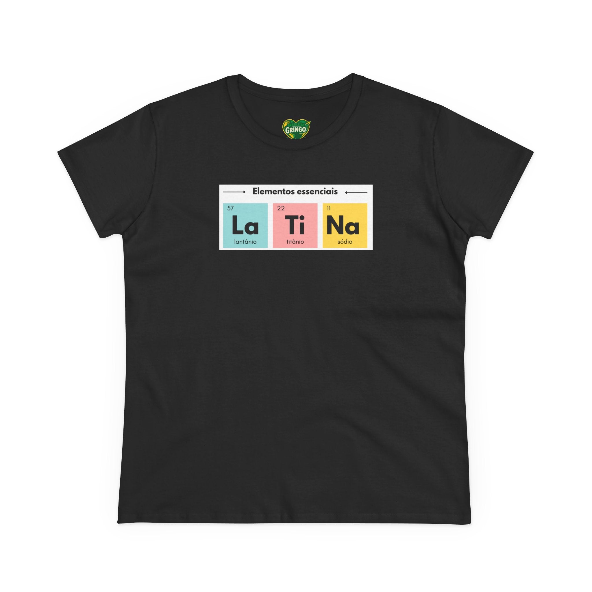 T-shirt La Ti Na feminina - Tabela periódica