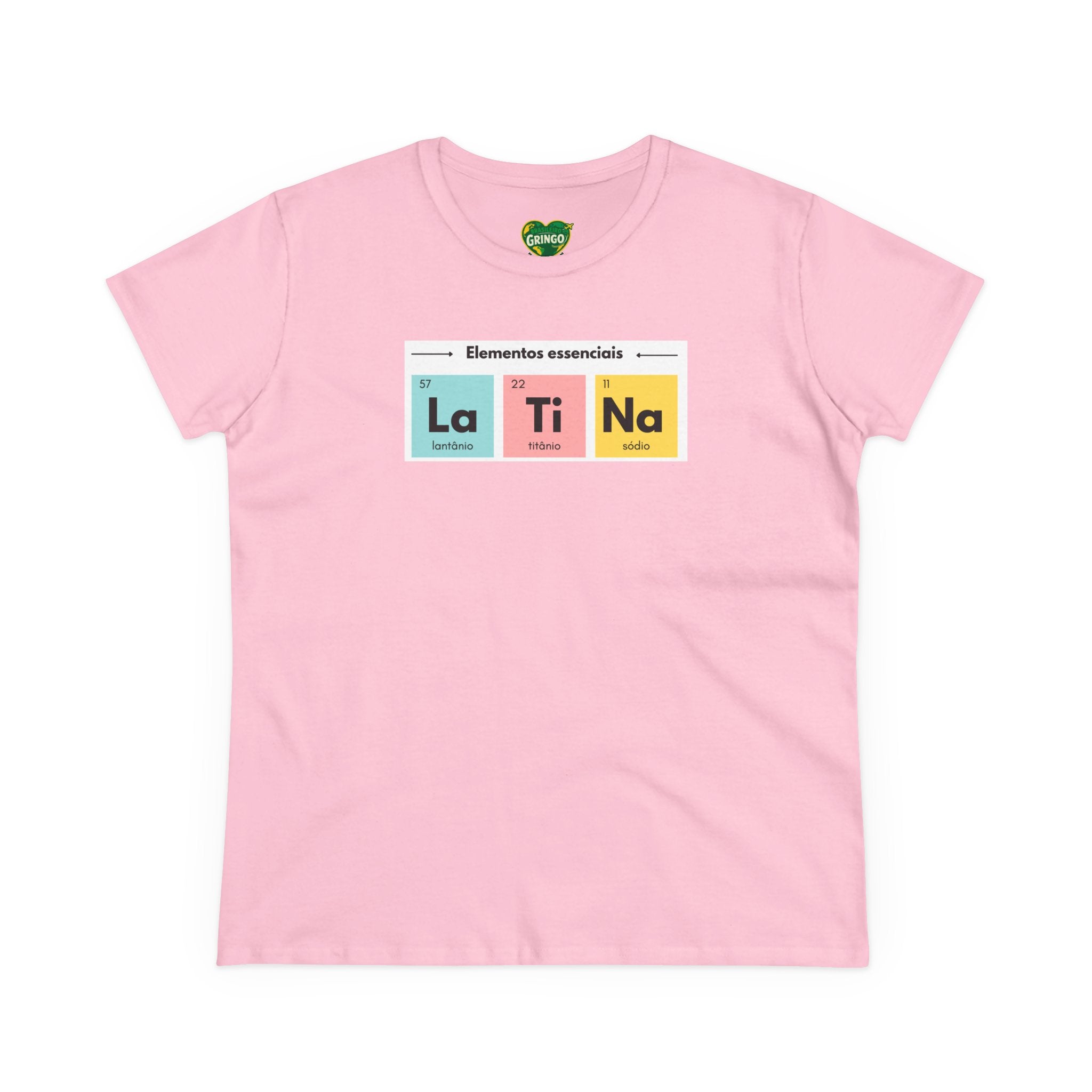 T-shirt La Ti Na feminina - Tabela periódica